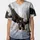 Bald Eagle Wings Extended Talons Down Cloudy Mist Landmass Sky - Wildlife Lover Gift Baseball Jersey - 3