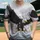 Bald Eagle Wings Extended Talons Down Cloudy Mist Landmass Sky - Wildlife Lover Gift Baseball Jersey - 1