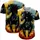 Black Horse Red Eyes Flowing Mane Mid-Stride White Blaze - Wildlife Lover Gift Baseball Jersey - 5