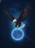 Powerful Bald Eagle Blue Planet Cosmic Starry Sky - Wildlife & Space Lover Gift Baseball Jersey - 6