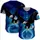 Powerful Bald Eagle Blue Planet Cosmic Starry Sky - Wildlife & Space Lover Gift Baseball Jersey - 5