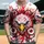 Aggressive Eagle Red Eyes Golden Beak Black Chains Red Swirls - Bold Style Statement Baseball Jersey - 1
