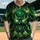 Dripping Grunge Skulls Neon Green Glow WINIONG - Dark Art Lover Gift Baseball Jersey - 1