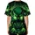 Dripping Grunge Skulls Neon Green Glow WINIONG - Dark Art Lover Gift Baseball Jersey - 4