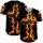 Flaming Wilda Cyde Wooden Cross Earth Mound Smoke - Apparel Gift Statement Wear Baseball Jersey - 5