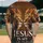Regal Lion King Jesus Savior - Christian Spiritual Faith Lifestyle Religious Gift Baseball Jersey - 2