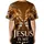 Regal Lion King Jesus Savior - Christian Spiritual Faith Lifestyle Religious Gift Baseball Jersey - 4