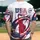 USA Statue of Liberty 1776 American Flag - Independence Day Gift for Veterans Baseball Jersey - 2