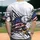 Bald Eagle American Flag - Independence Day Gift for Veterans Baseball Jersey - 2
