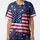 American Flag Patriotic Stars - Independence Day Celebration for Veterans Baseball Jersey - 3