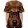Dachshund Dog Face with Yellow Eyes, Black Eyeglasses - Dachshund Lover Gift Baseball Jersey - 4