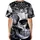 Skull Baroque Scroll Acanthus Leaves Maltese Cross - Statement Wear Gift Baseball Jersey - 4