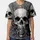 Screaming Skull Dripping Liquid Gnarled Tree Branches - Gothic Horror Fan Gift Baseball Jersey - 3