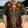 Pharaonic Winged Deity Sun Disk Hieroglyphs - Ancient History Lover Gift Baseball Jersey - 1