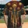 Pharaonic Winged Deity Sun Disk Hieroglyphs - Ancient History Lover Gift Baseball Jersey - 2