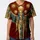 Pharaonic Winged Deity Sun Disk Hieroglyphs - Ancient History Lover Gift Baseball Jersey - 3