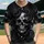 Human Skull Scaly Serpents Intertwined Chains - Dark Fantasy Collector Gift Baseball Jersey - 1
