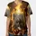 Ace of Spades Card Hand with Erupting Fire and Ember Sparks - Poker Player Gift Baseball Jersey - 3