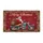 Sunglass Santa Motorcycle Merry Christmas Holly Border - Christmas Holiday Decor Doormat - 3
