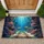 Underwater Train Track Sea Turtle Coral Reef - Ocean Lover Home Decor Gift Doormat - 1