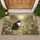 Tuxedo Cat Mouse Cottage Garden - Home Decor Gift for Cat Lover Doormat - 1