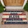 GOD BLESS AMERICA American Flag Stars Rustic Wood - Patriotic Home Decor Gift Doormat - 1
