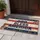 GOD BLESS AMERICA American Flag Stars Rustic Wood - Patriotic Home Decor Gift Doormat - 5