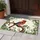 Bird Branch Foliage Wildflowers Botanical - Home Decor Gift for Nature Lover Doormat - 5