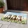 Three Cats Daisy Meadow Butterflies - Home Decor Gift for Cat Lovers Doormat - 5