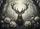 Majestic Stag Antlers Peonies Woodland Clearing - Home Decor Gift for Nature Lover Doormat - 7