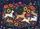 Running Jumping Dogs Rabbit Floral Garden - Home Decor Gift for Pet Lover Doormat - 7