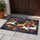 Running Jumping Dogs Rabbit Floral Garden - Home Decor Gift for Pet Lover Doormat - 5
