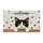 Black Tuxedo Cat Welcome Paw Prints - Home Decor Gift for Cat Lover Doormat - 3