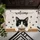 Black Tuxedo Cat Welcome Paw Prints - Home Decor Gift for Cat Lover Doormat - 6