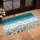 Turquoise Ocean Waves Pebble Beach Shore with Foamy Surf - Home Decor Gift for Beach Lover Doormat - 4