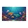 Underwater Sea Turtles Fish Jellyfish Coral Reef - Ocean Lover Gift Doormat - 3