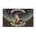 Female Cosmic Head Wine Cigarette Celestial Foliage - Modern Living Room Decor Gift Doormat - 3