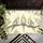 Cockatiel Birds Green Leaves Yellow Blossoms Hearts - Bird Lover Home Decor Gift Doormat - 6