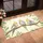 Cockatiel Birds Green Leaves Yellow Blossoms Hearts - Bird Lover Home Decor Gift Doormat - 4