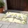 Cockatiel Birds Green Leaves Yellow Blossoms Hearts - Bird Lover Home Decor Gift Doormat - 5