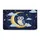 Blue Owl Golden Moon Stars Fluffy Clouds Star Garlands - Home Decor Gift for Owl Lover Doormat - 3