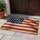 Vintage Distressed American Flag - Independence Day Home Decor Gift for Veterans Doormat - 5
