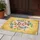 Welcome Script Daisy Rose Wildflower Foliage - Home Decor Gift for Garden Lovers Doormat - 5