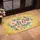 Welcome Script Daisy Rose Wildflower Foliage - Home Decor Gift for Garden Lovers Doormat - 4