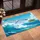 Dynamic Ocean Wave Majestic Seagull Tropical Island - Ocean Lover Home Decor Gift Doormat - 4