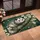 Opossum Mossy Tree Branch Cream Blossom Green Leaves - Wildlife Lover Home Decor Gift Doormat - 4