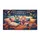 Grey Orange Tabby Kittens Playing Video Games Fairy Lights - Home Decor Gift Doormat - 3