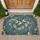 Chickadee Birds Gnarled Branches Cream Blossoms - Wildlife Lover Home Decor Accent Gift Doormat - 1