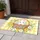 Easter Bunny Basket Eggs Daisies Plaid - Happy Easter Spring Decor Doormat - 5