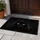 Black Cat Piercing Yellow Eyes Whiskers - Everyday Home Decor Gift for Cat Lovers Doormat - 5